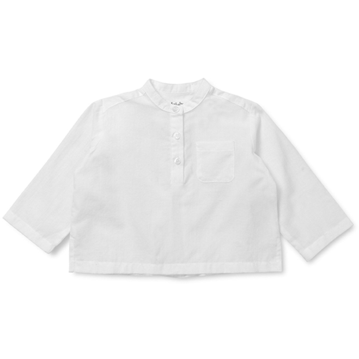 Lalaby Carlton Shirt Baby - White
