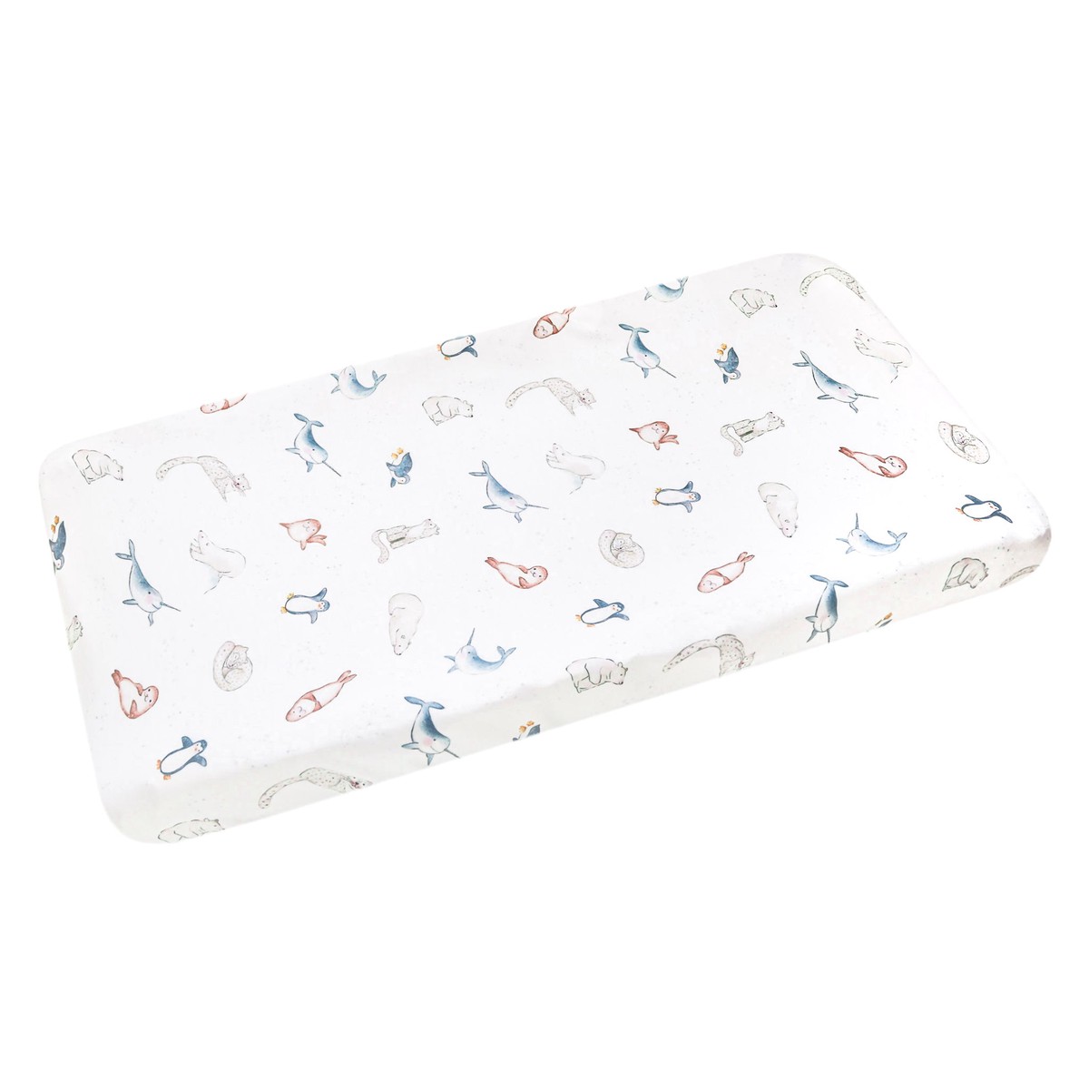 Premium Knit Diaper Changing Pad Cover - Arctic Wonder