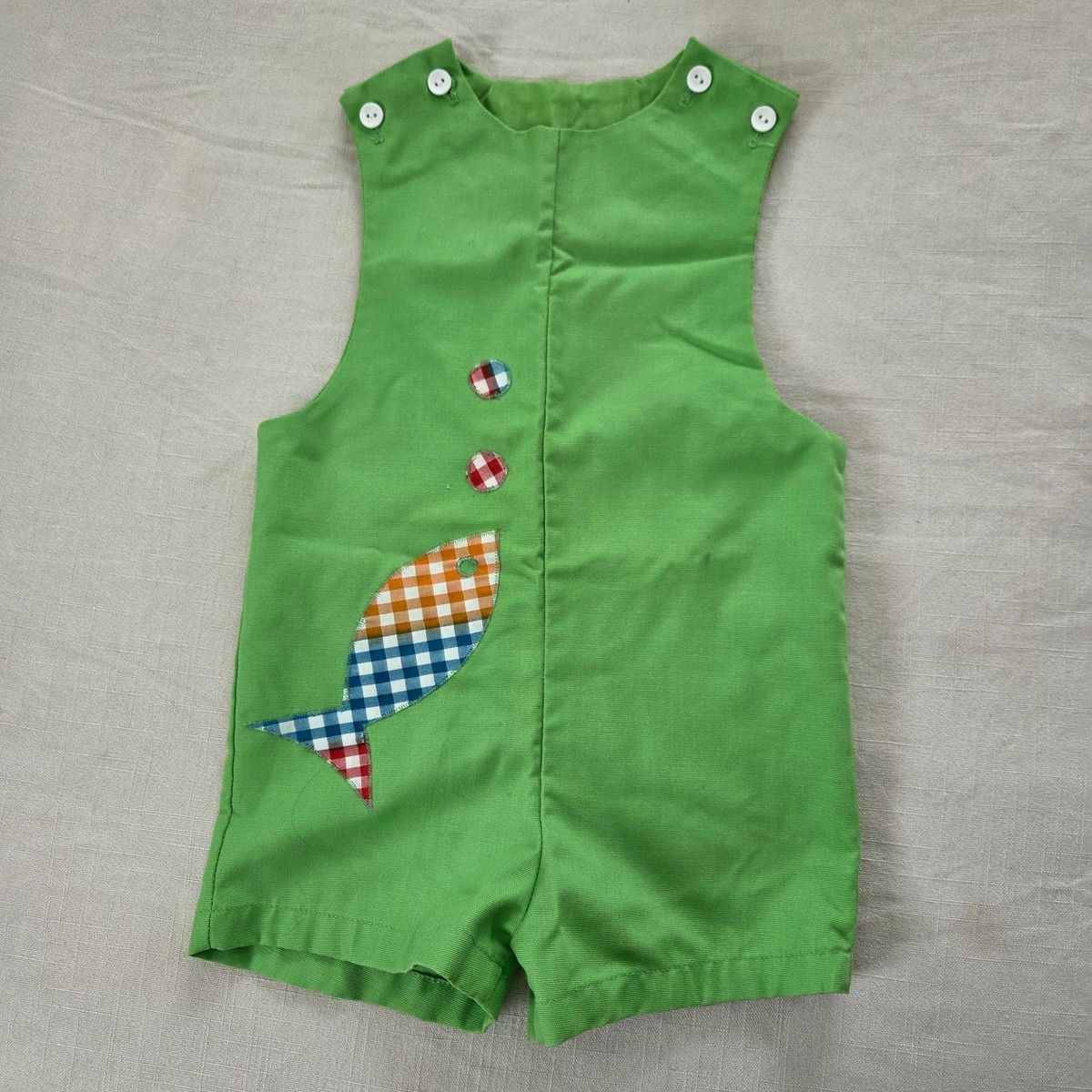 Vintage Green Fish Jon Jon 2t3t
