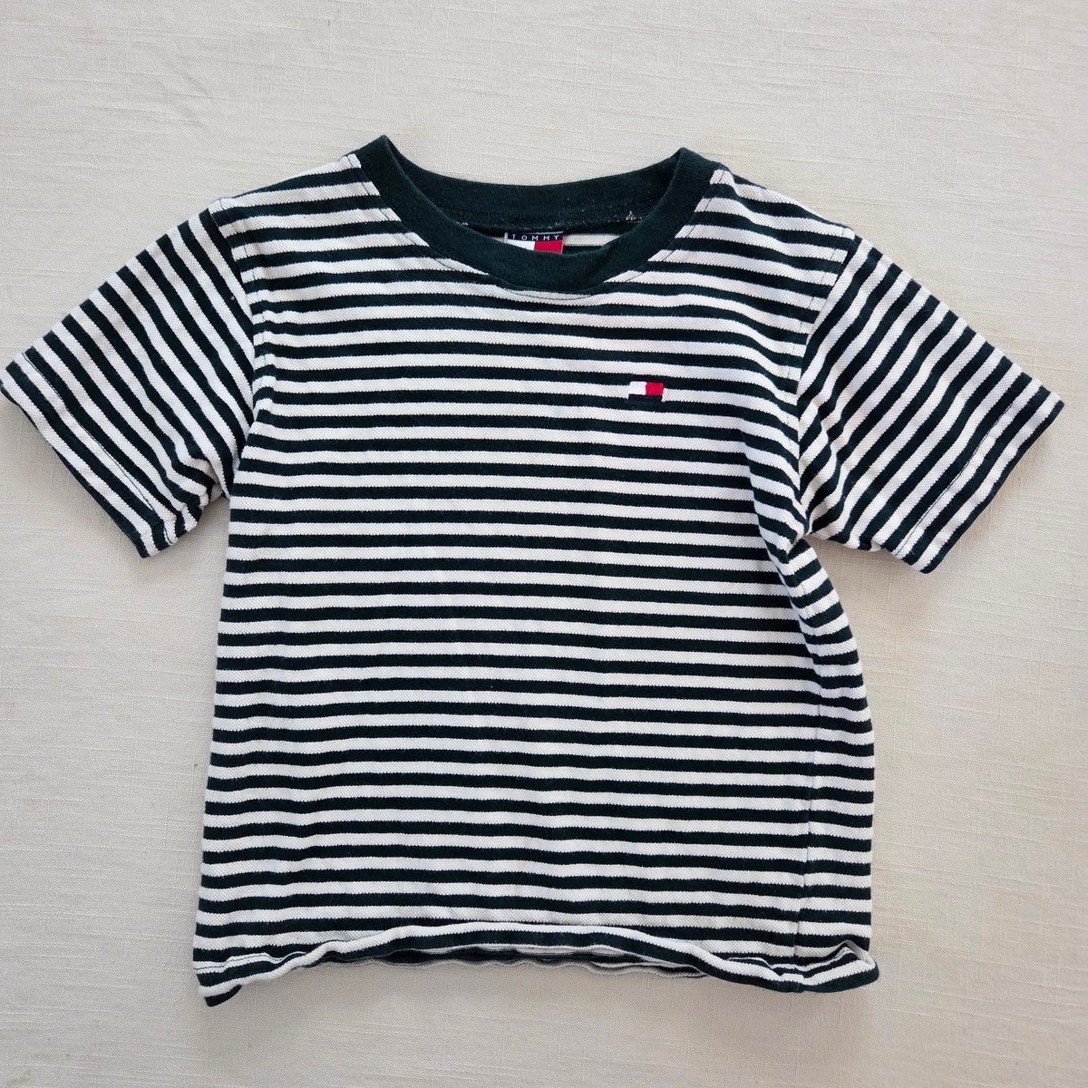 Vintage Tommy Hilfiger Forest Striped Shirt 4t