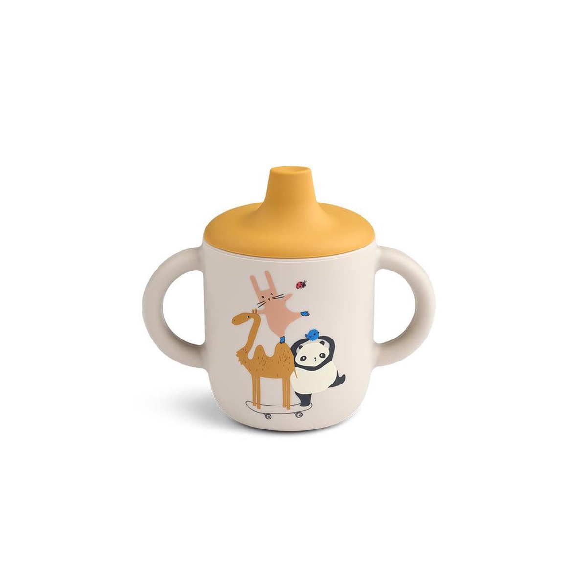 Liewood Neil Sippy Cup - Around The World Sandy