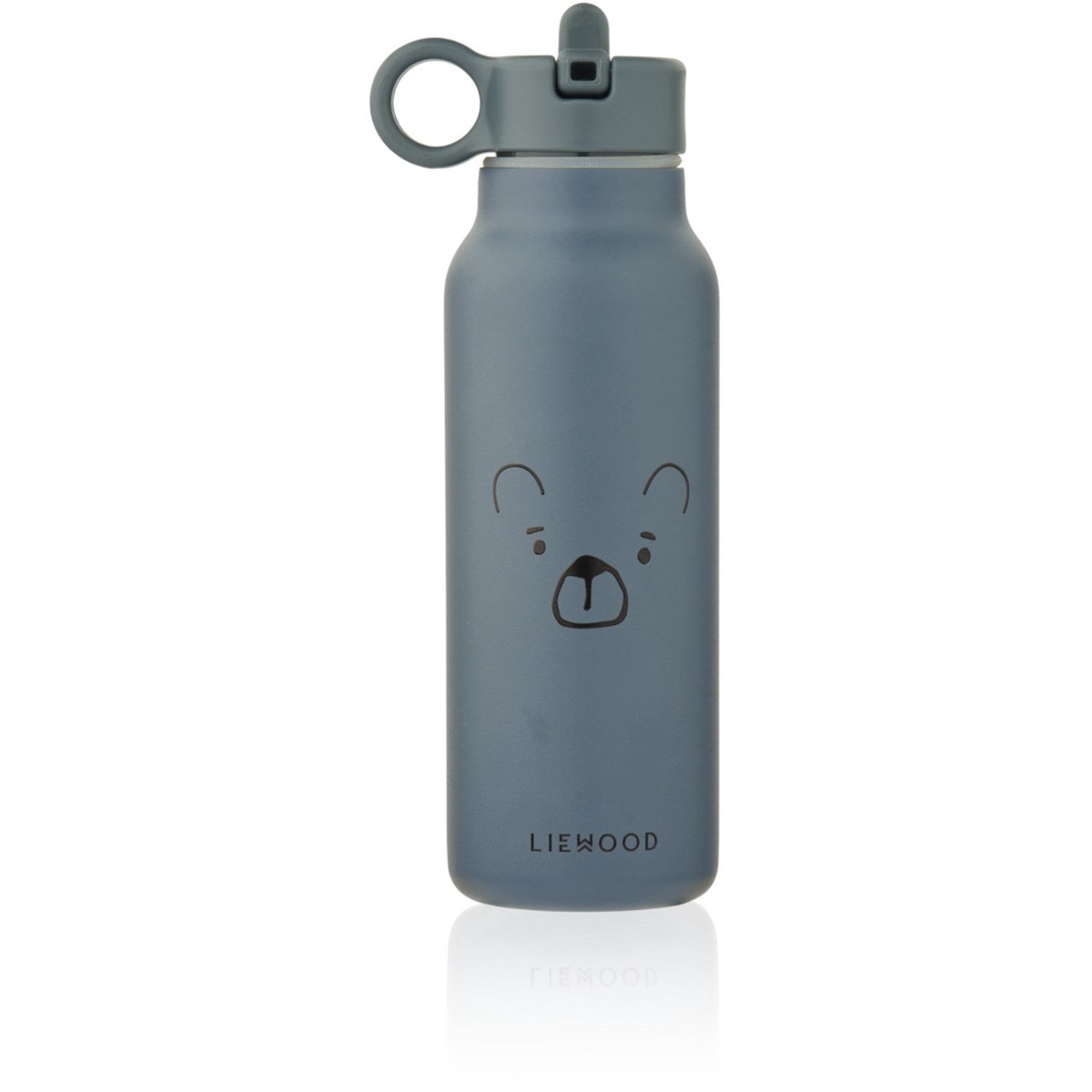 LIEWOOD Mr Bear Whale Blue Falk Water Bottle
