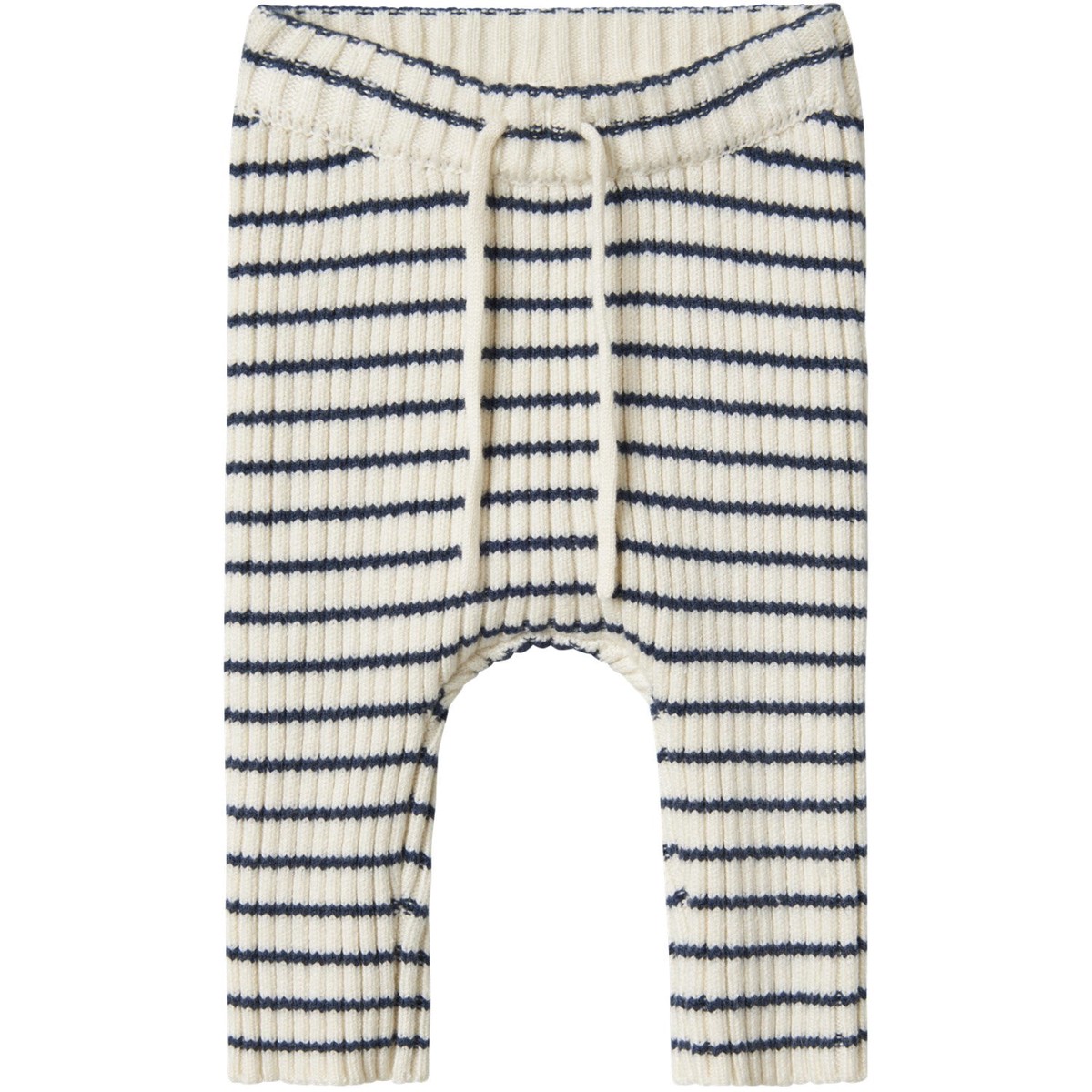 Name It Insignia Blue Cloud Dancer Nbmostripe Knit Pants