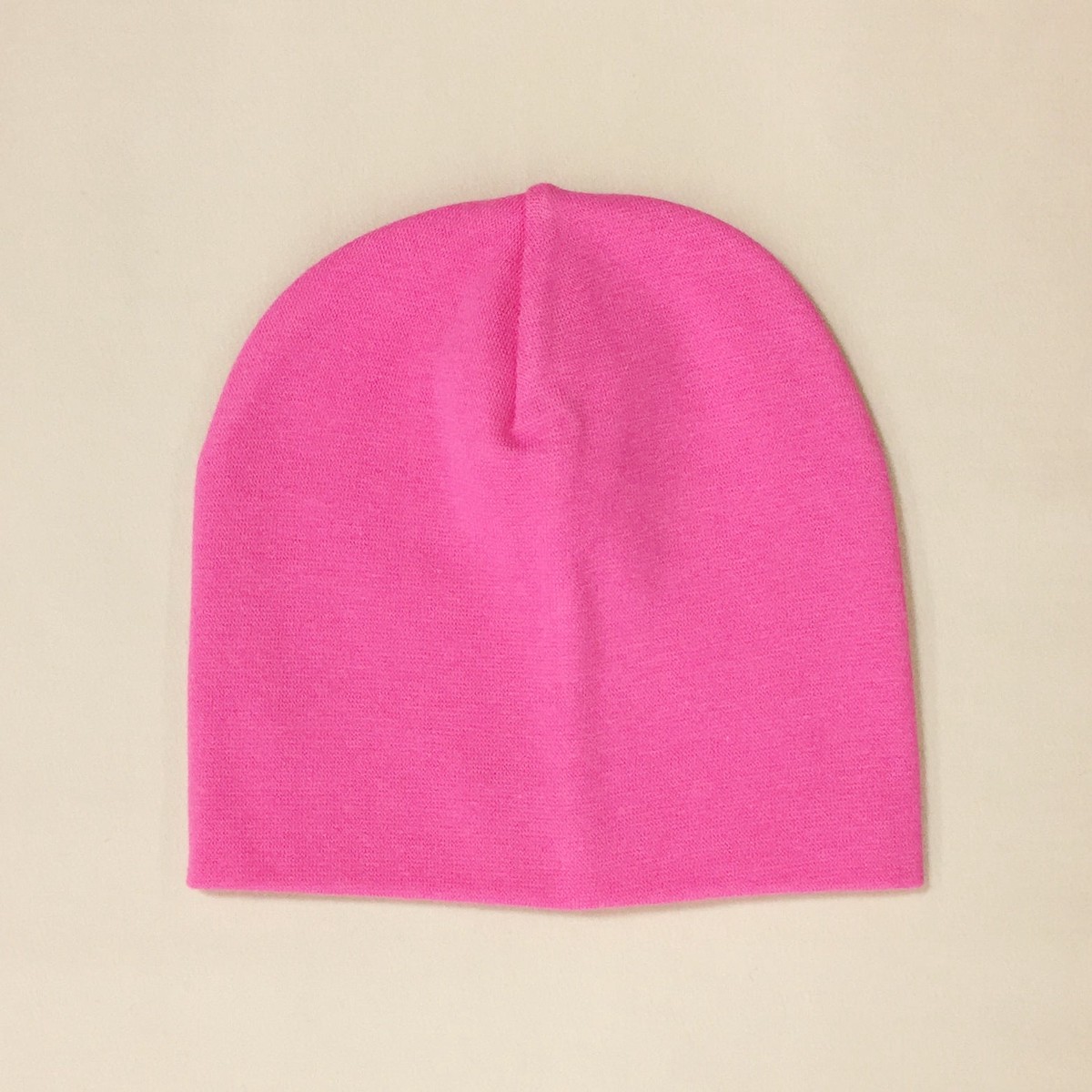 Soft Stretchy Solid Hat - Fuchsia Pink preterm (1-2lb)