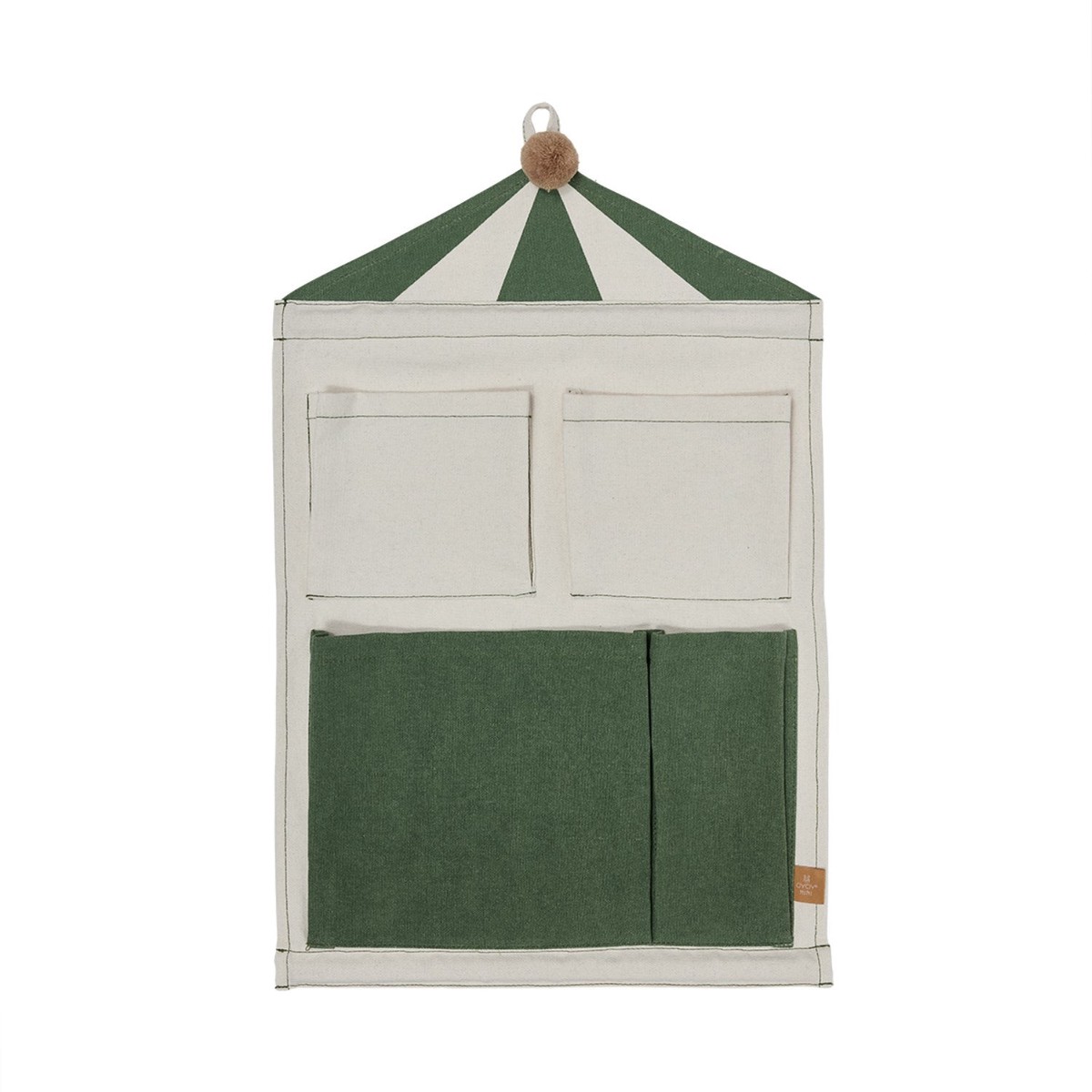 OYOY ClayGreen Circus Wall Storage