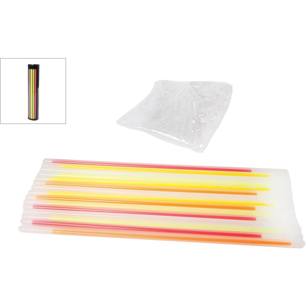 Pocket Money Glow Sticks 50 Pieces In Tube 20 C