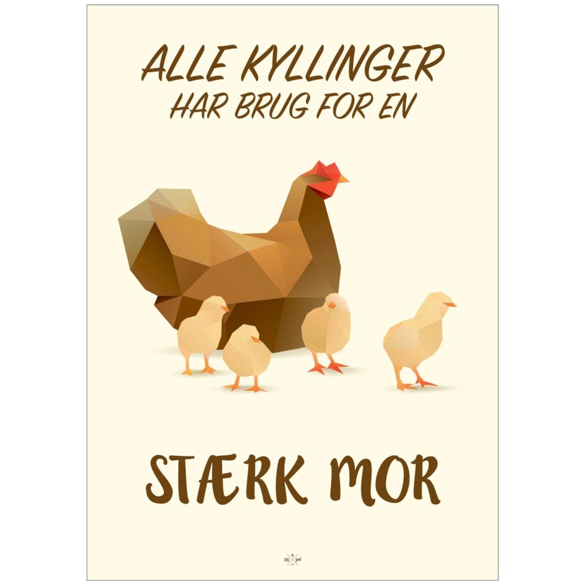 Poster Frame Citatplakat - Strk Mor