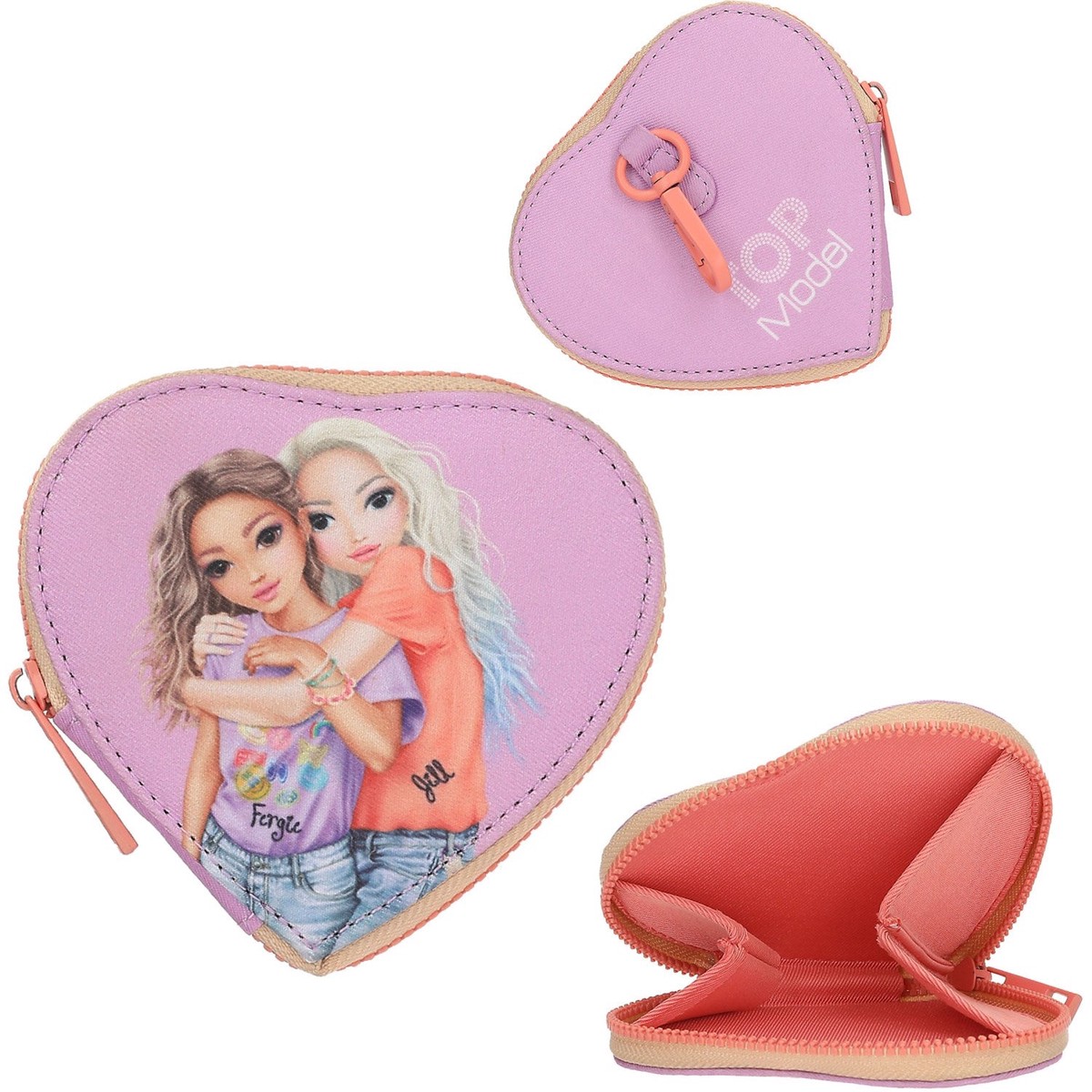 TOPModel Girl Power Heartshape Purse