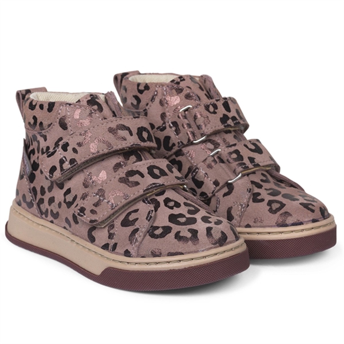 Angulus Tex Boots With Velcro Rose Leo