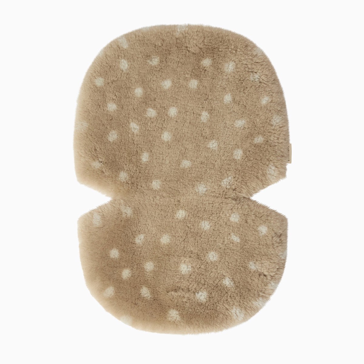 Mori X Binibamba Fawn Sheepskin Snuggler ToastOneSize