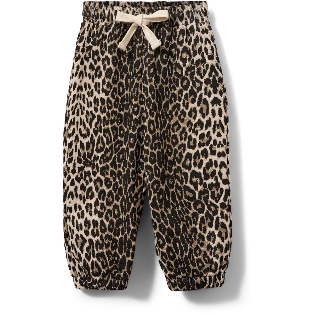 Sofie Schnoor Light Brown Leopard Sweatpants