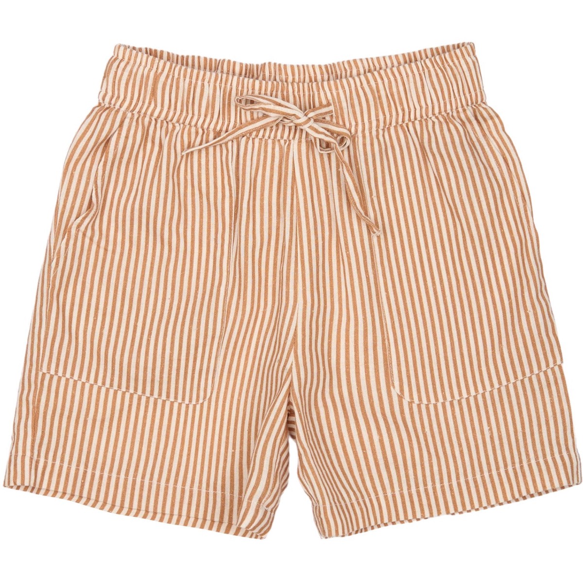The New Indian Tan Striped Ollie Shorts 3-4 y