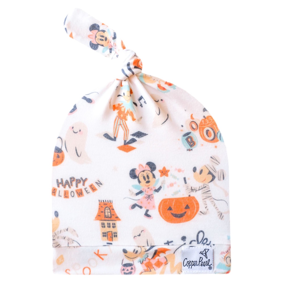 Top Knot Hat - Mickey MouseS Boo Bash 0-4Month
