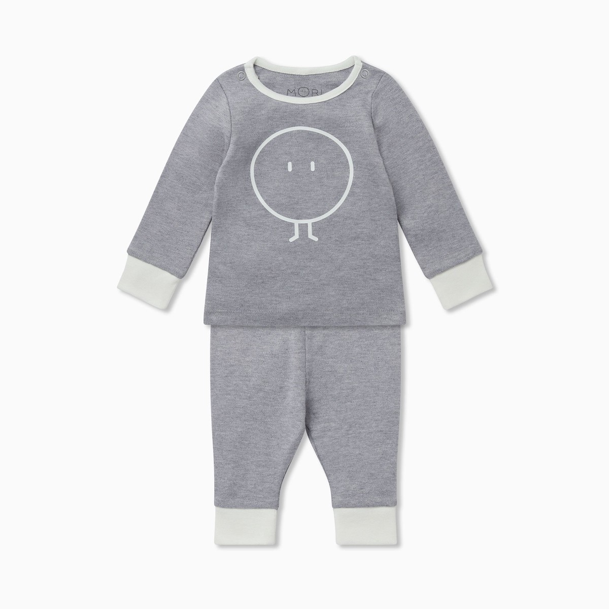 Dark Grey Snoozy Pyjamas DarkGrey