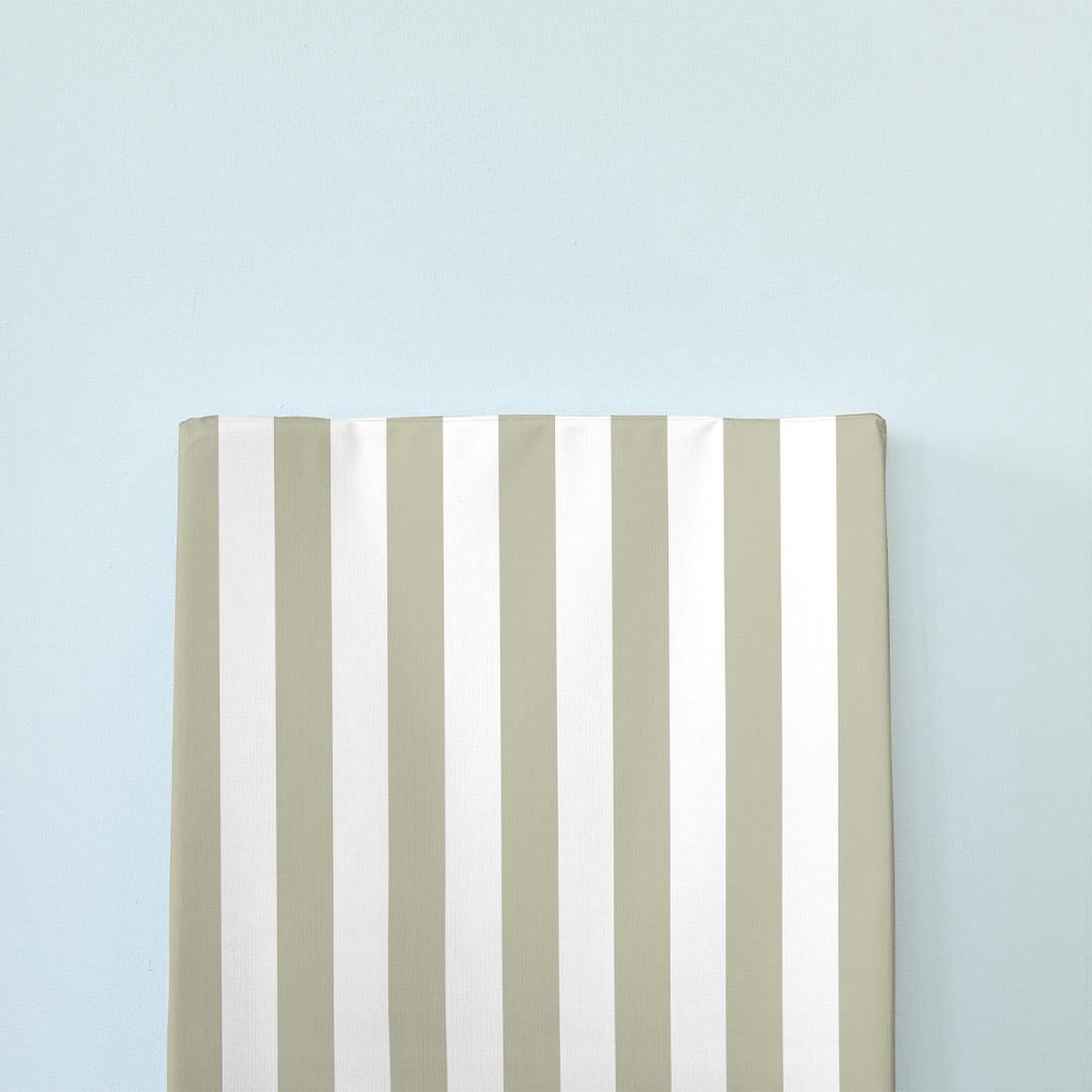 The Little Bumble Co Anti Roll Changing Mat - Green Stripe
