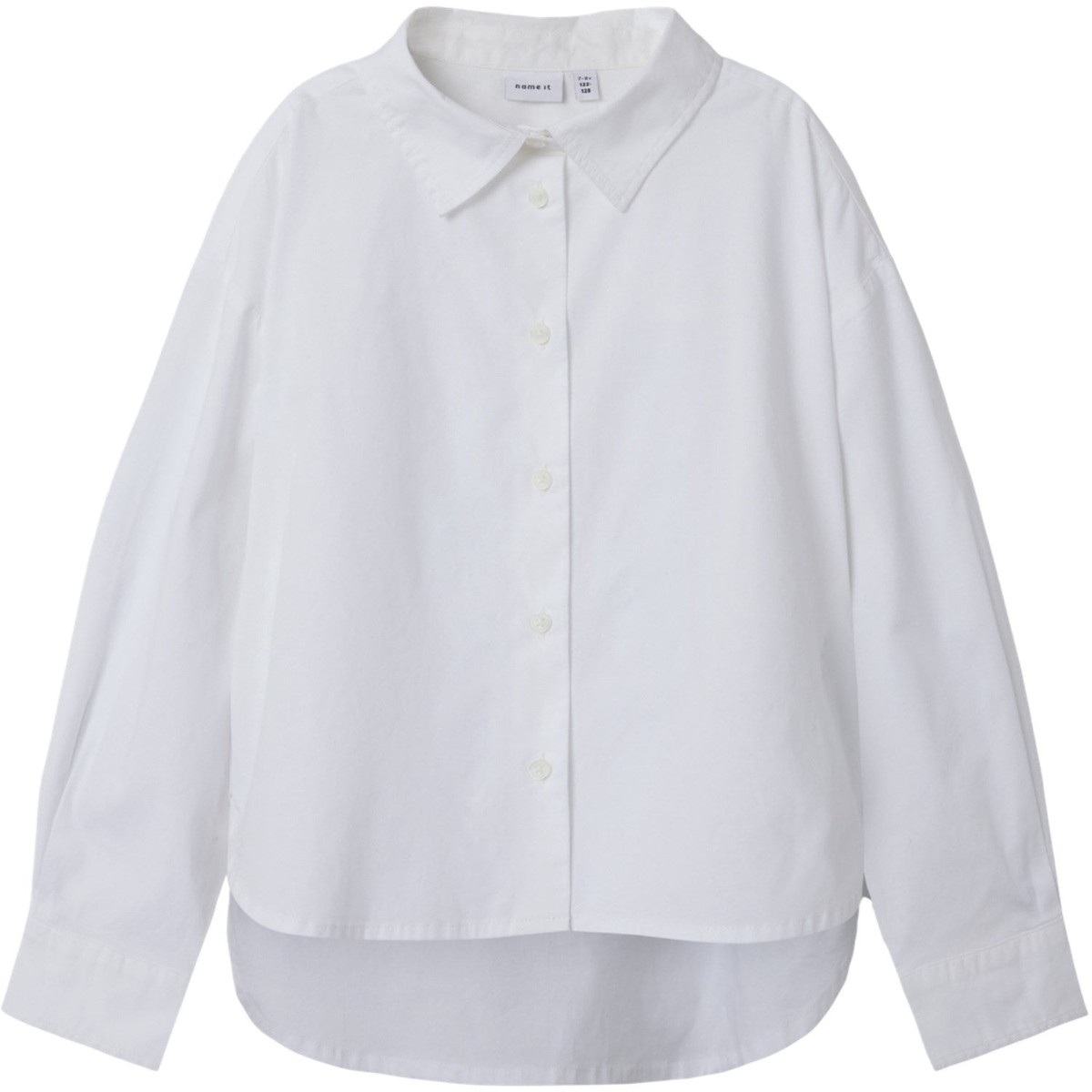 Name It Cloud Dancer Nkfniara Ls Rlx Shirt