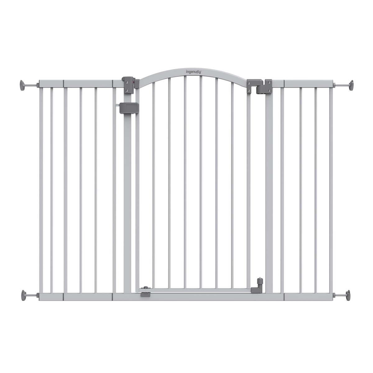 The Thruway 53W Series Pet And Baby Gate Openings 295-53 38 Tall - Gray