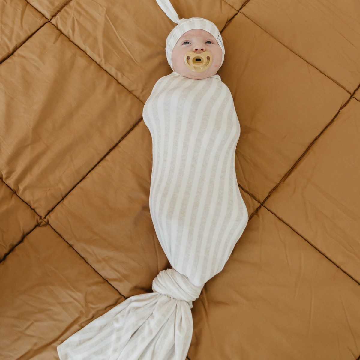 Knit Swaddle Blanket - Coasta