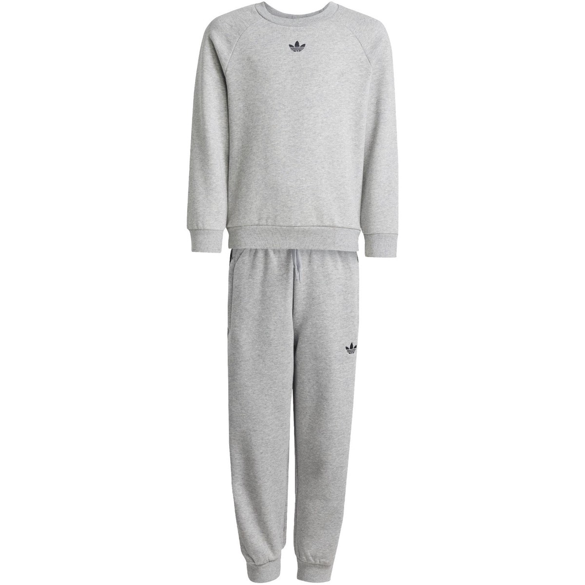 adidas Originals Medium Grey HeatherBlack Sweat Set
