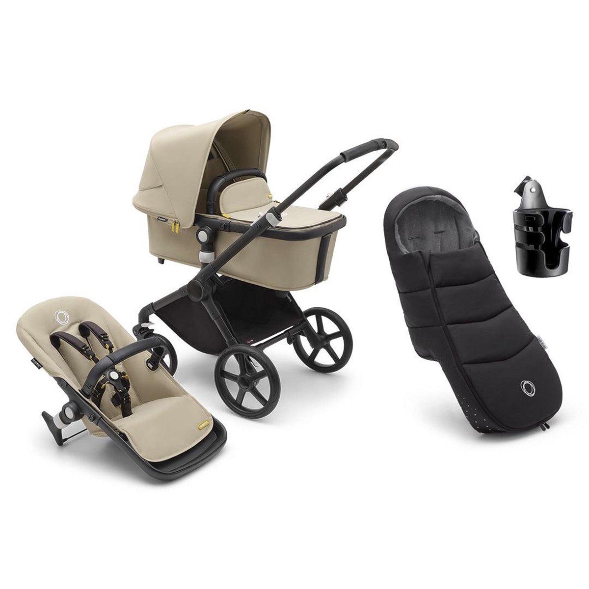 Bugaboo Fox Cub Essential Pushchair Bundle