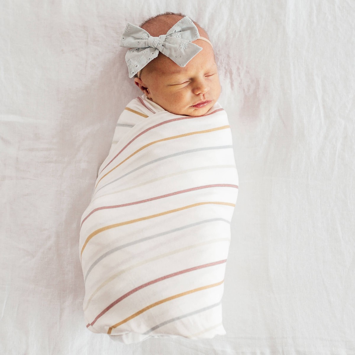 Knit Swaddle Blanket - Piper