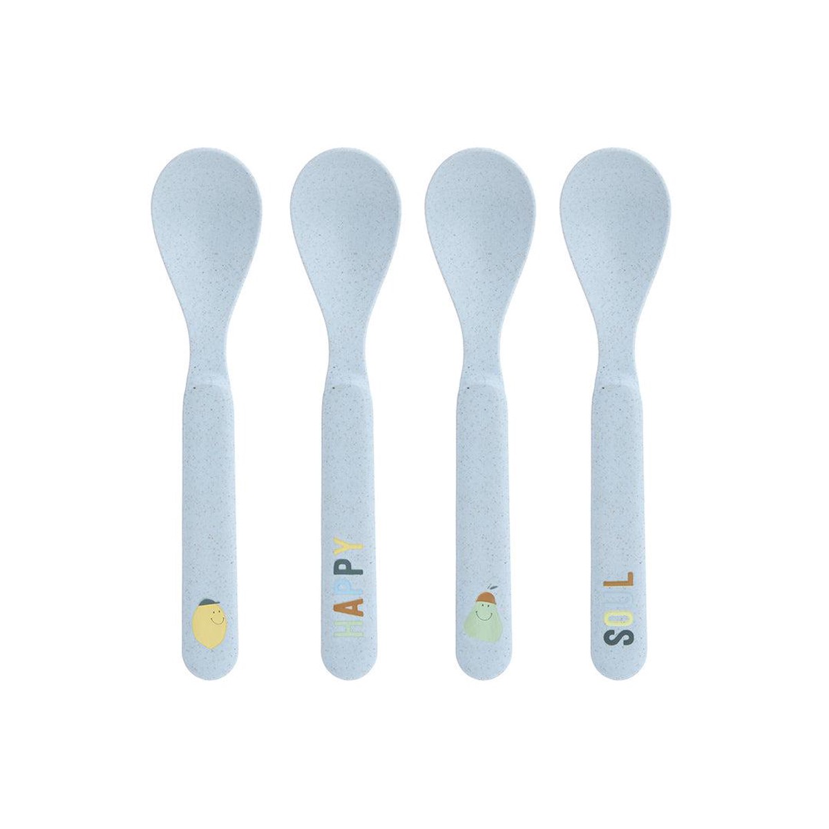 Lassig Spoon Set PPCellulose - Happy Fruits - Lemon