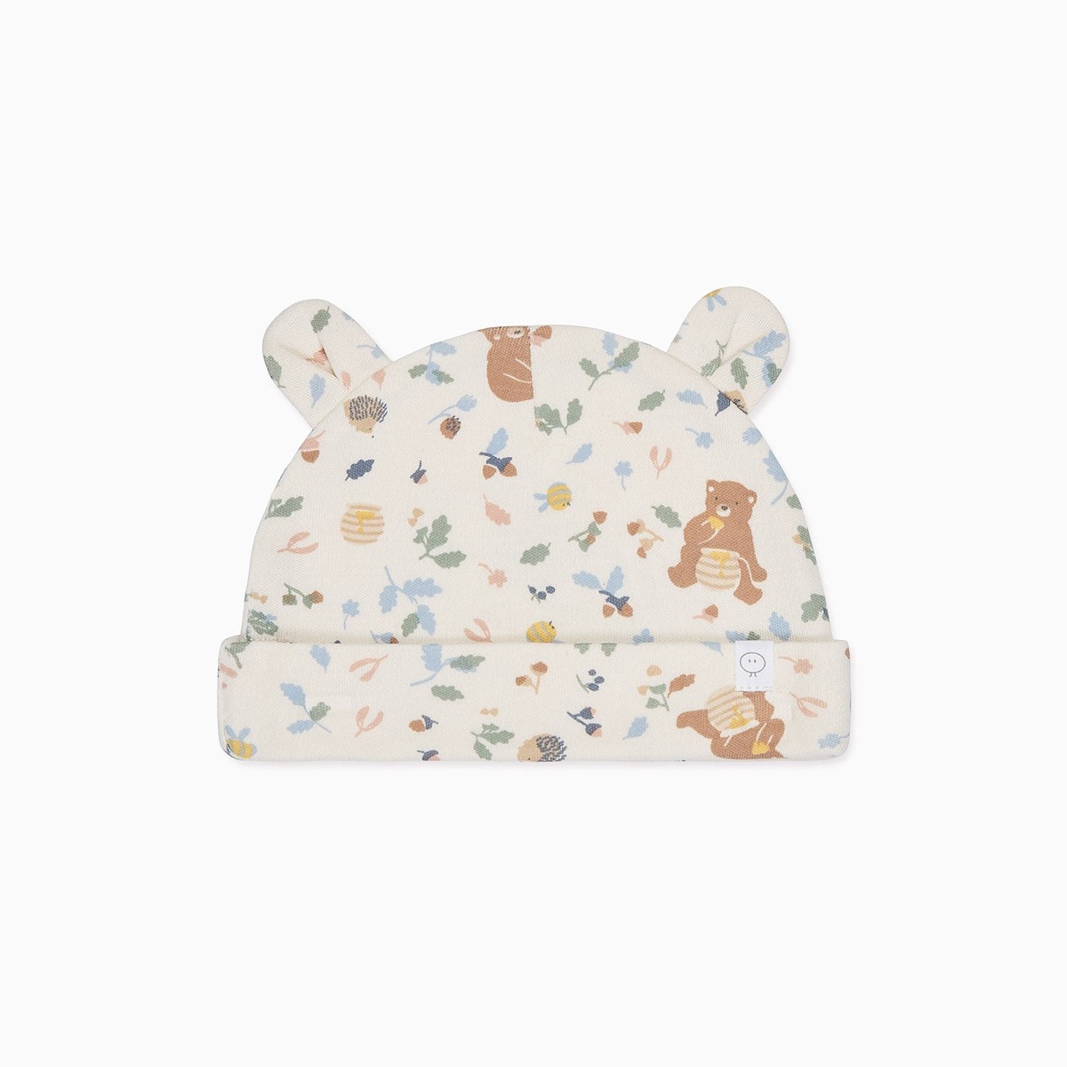 Bear Print Baby Hat HoneyBearPrint