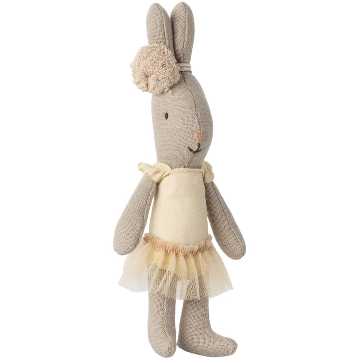 Maileg Rabbit Micro - Ballet Suit And Skirt Crea