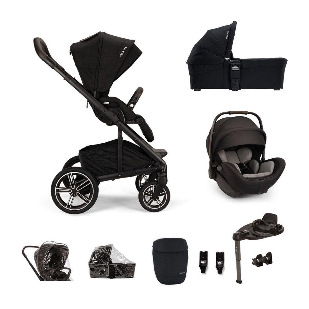 Nuna MIXX NEXT with ARRA FLEX BASE CURV Travel System Bundle