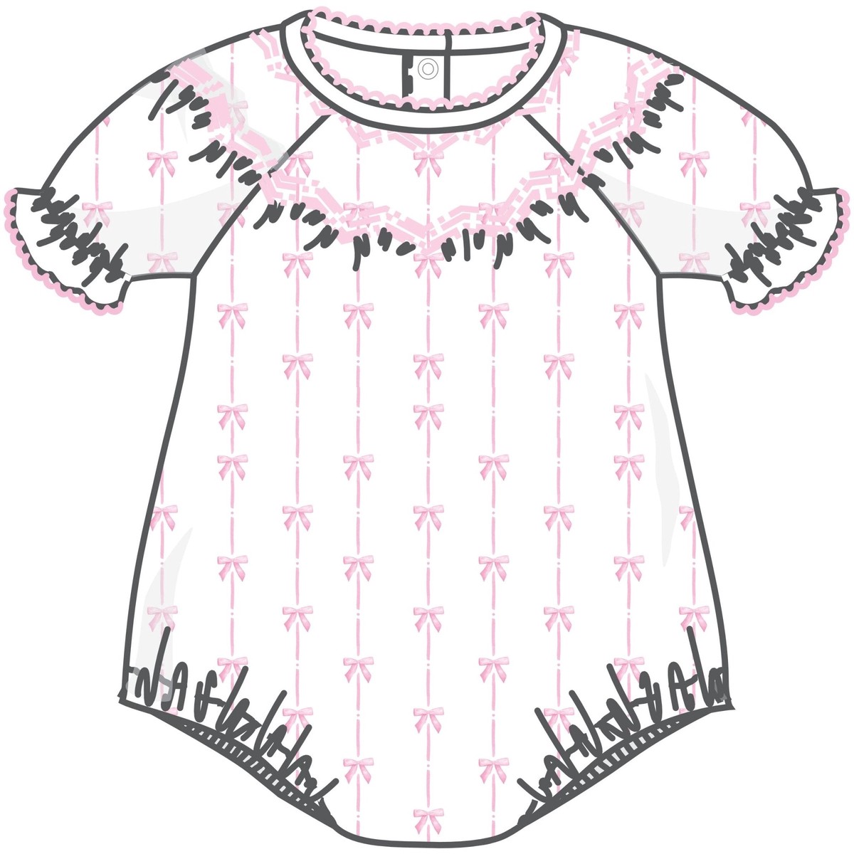 Amelias Classics Bishop Short Sleeve Bubble