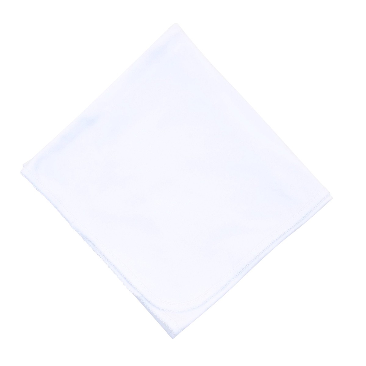 Essentials Receiving Blanket with White Trim