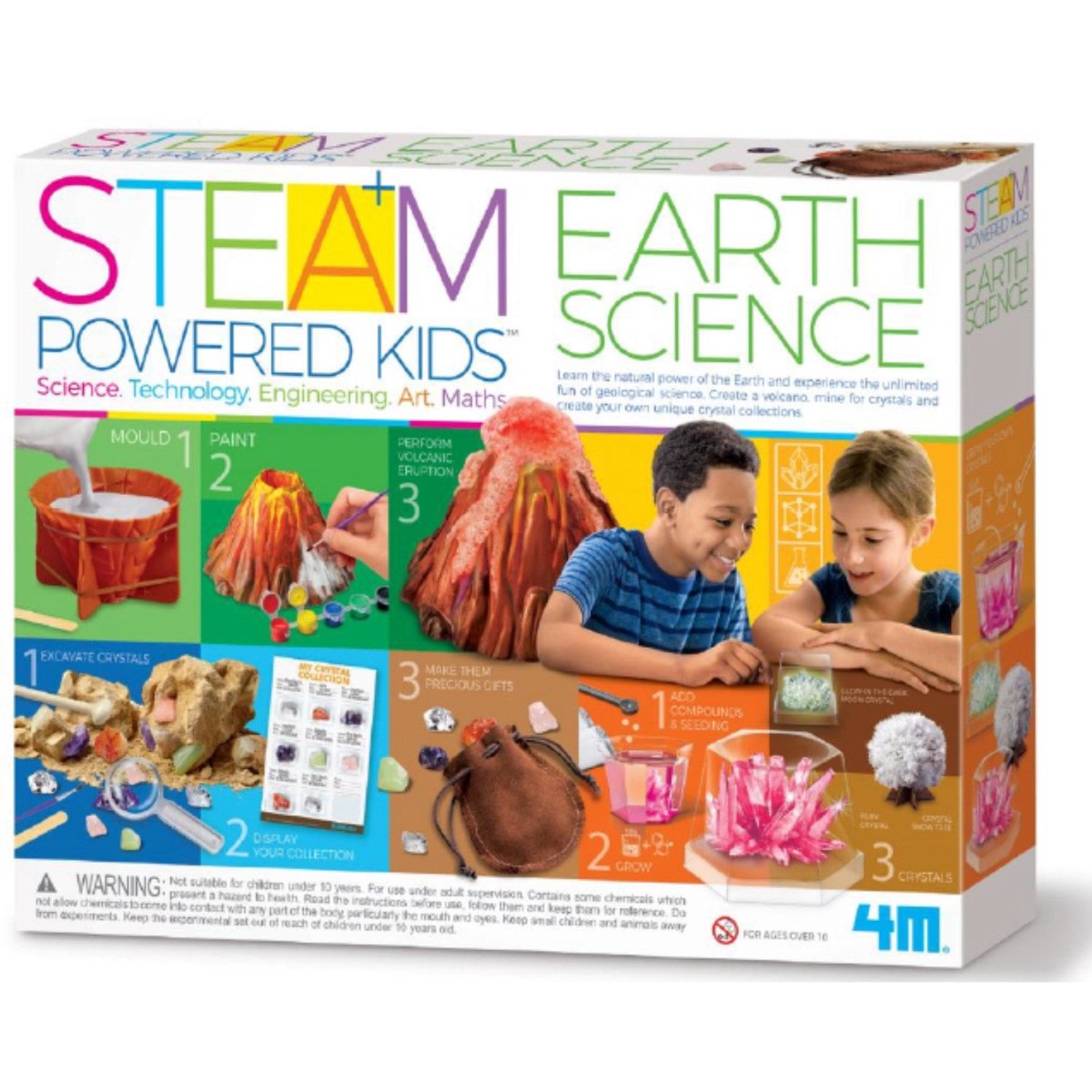 4M Steam Powered Kids Earth Science