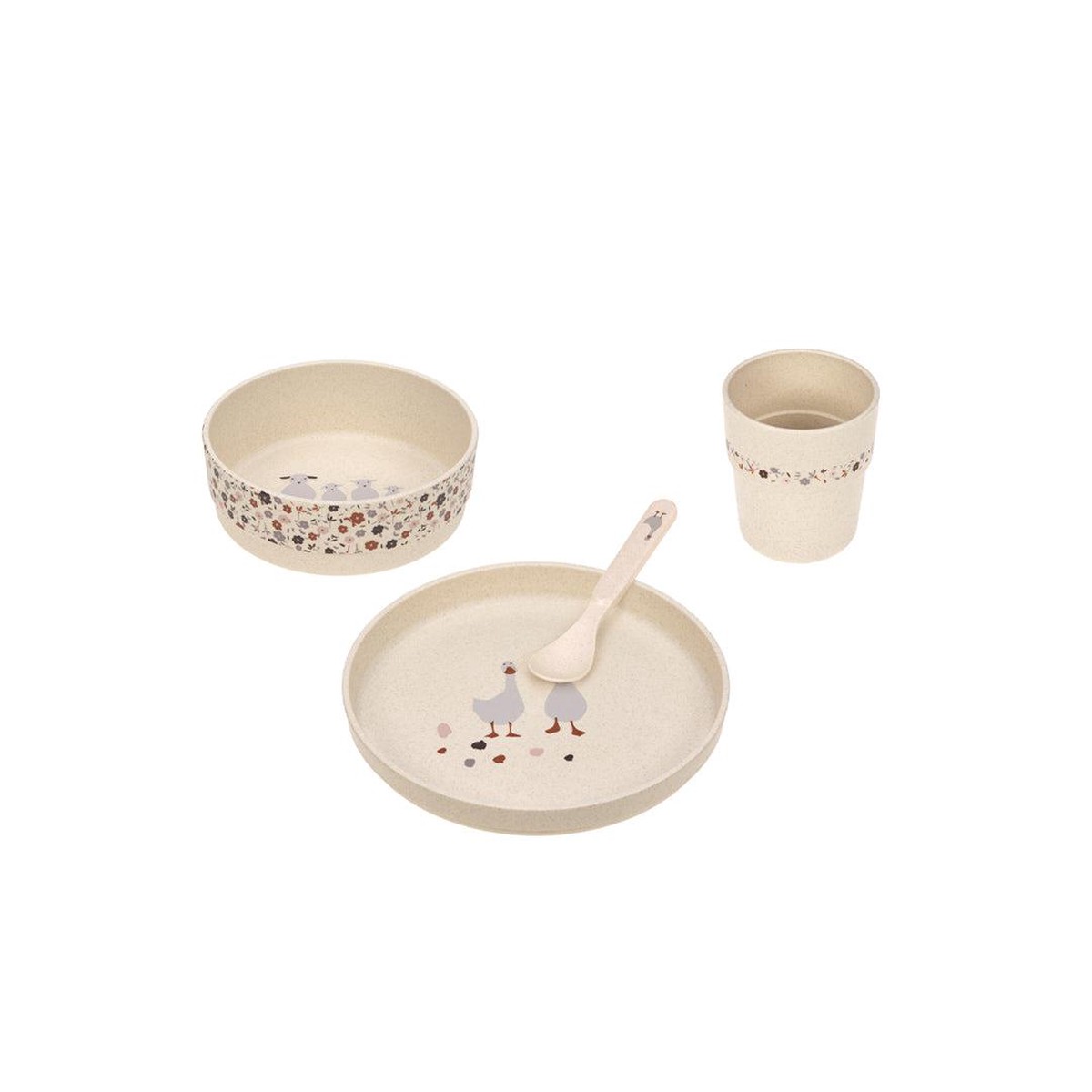 Lassig Dish Set - Nature - Tiny Farmer SheepGoose