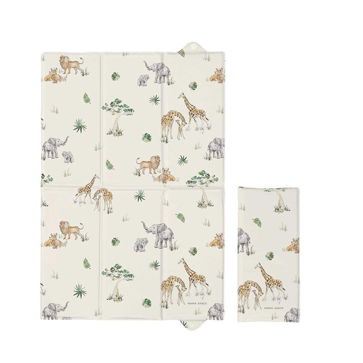 Mama Shack Foldable Travel Mat - Sweet Safari