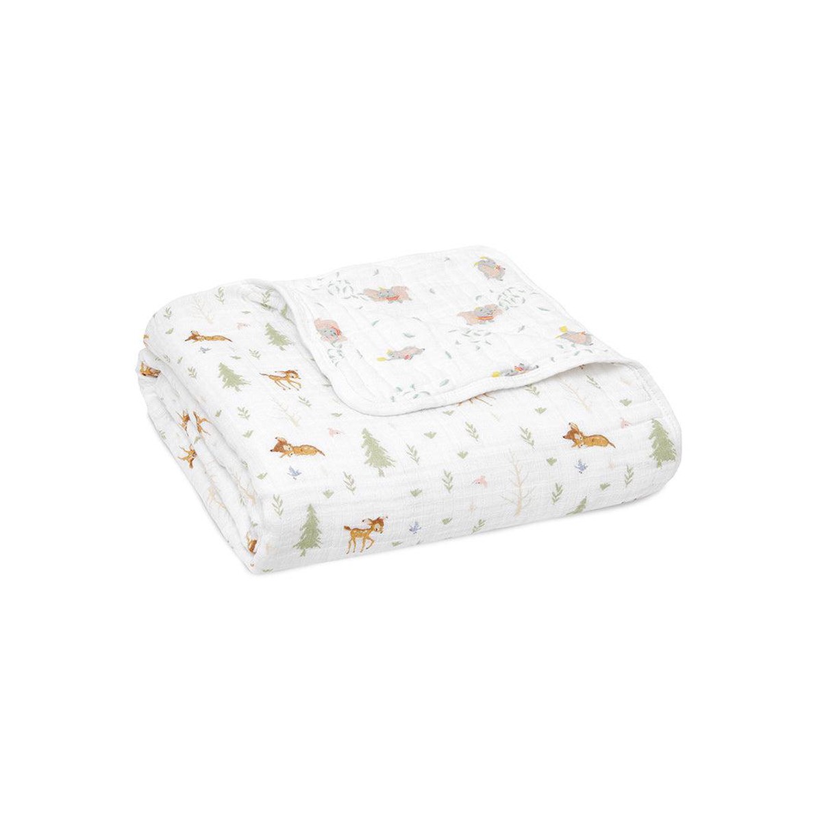 aden anais essentials Cotton Muslin Blanket - Disney Friends - Bambi Forest