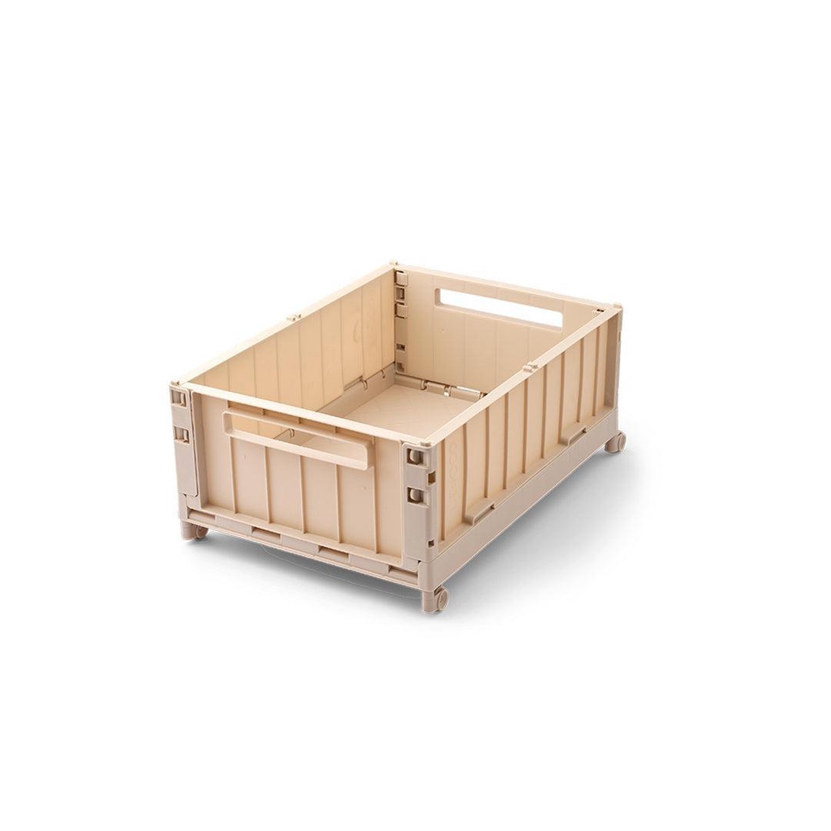 Liewood Storage Box Crate w Wheels M - Sandy