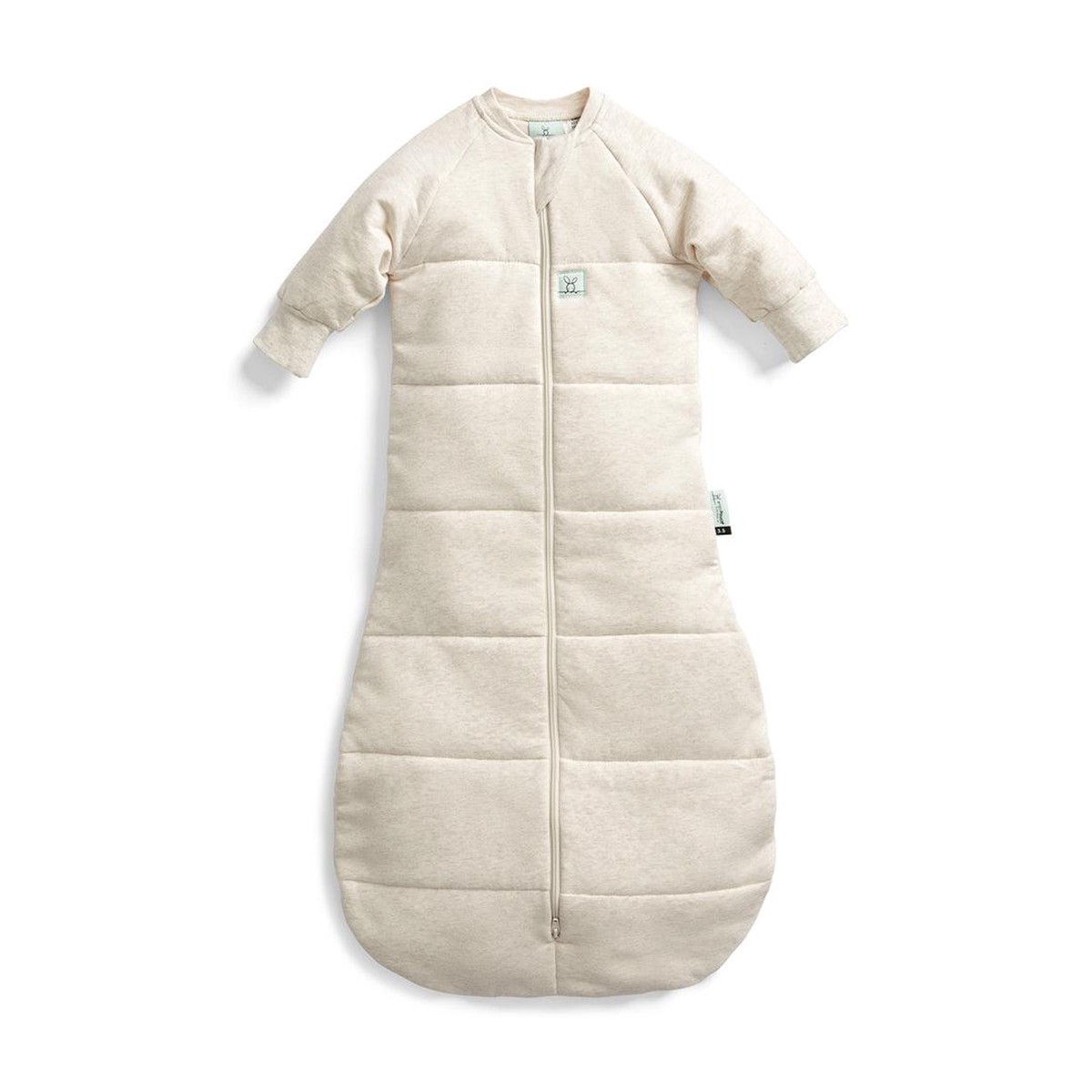 ergoPouch - Organic Winter Jersey Sleeping Bag - 25 TOG - Oatmeal