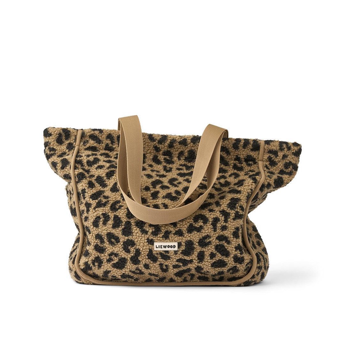 Liewood Reed Pile Totebag - Mega Leo Oat Mix