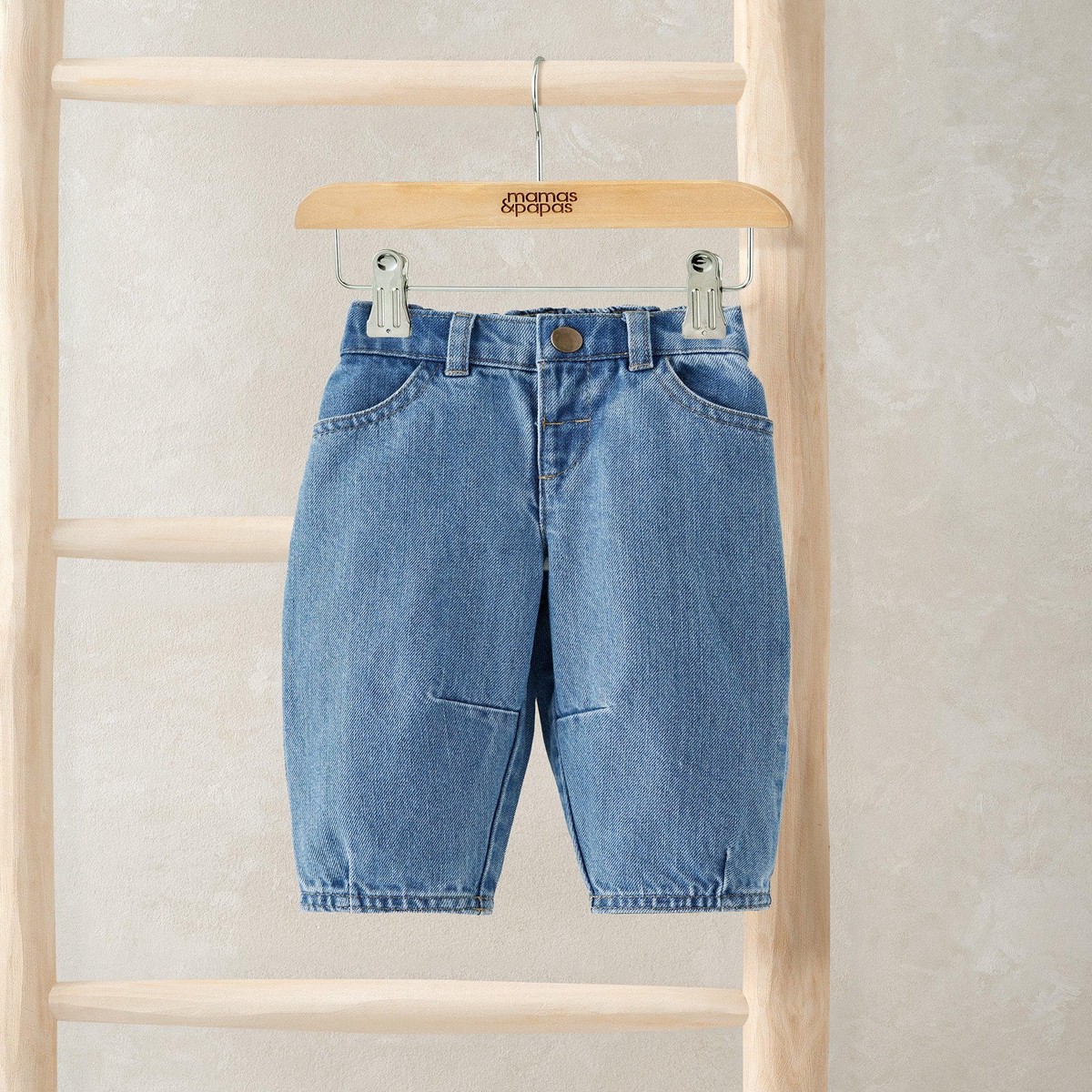 Barrel Leg Jean 0-3Month