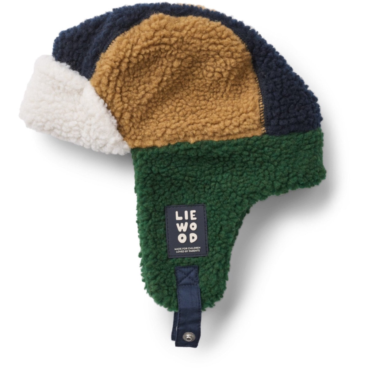 LIEWOOD Classic Navy Multi Mix Bravo Pile Hat 3-4 y