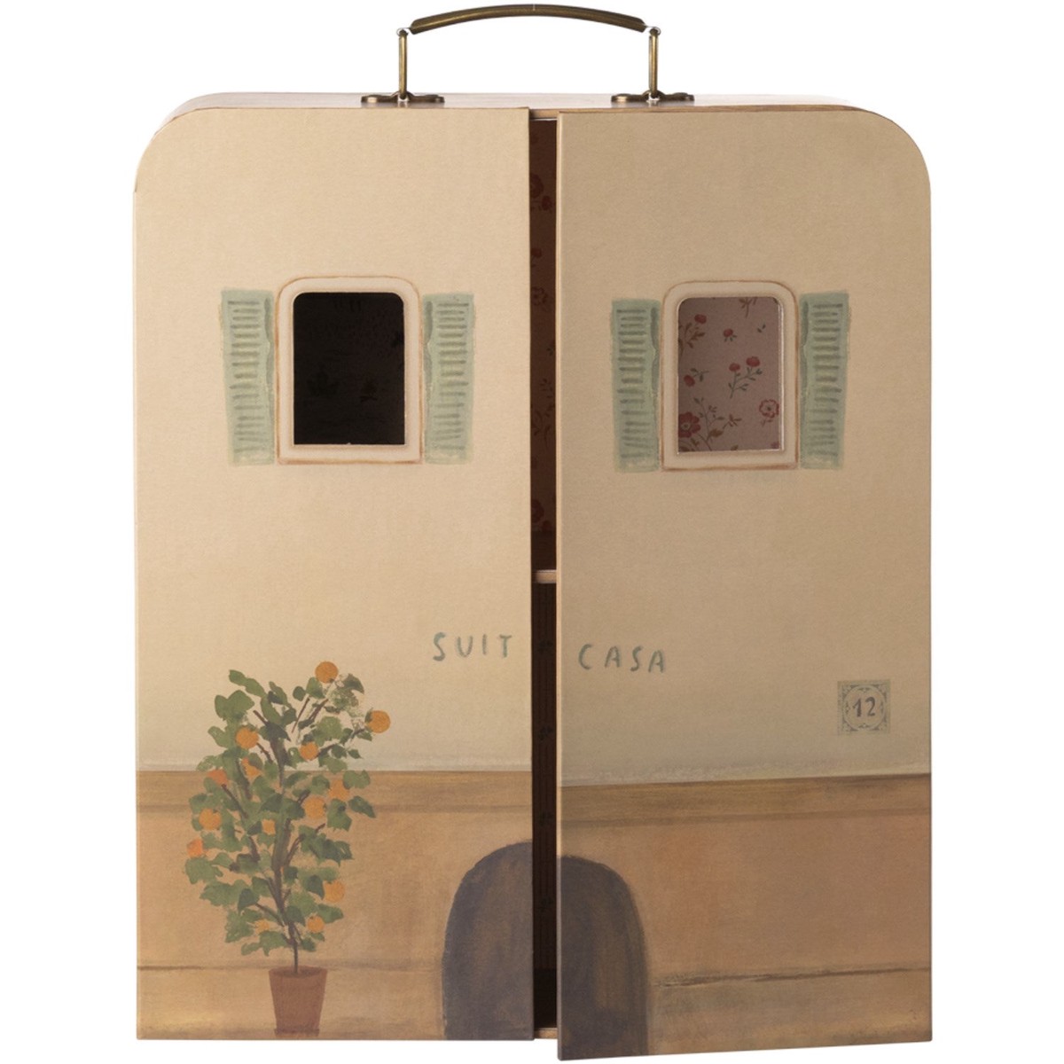 Maileg SuitCasa Littlesster And Lillebror Mu