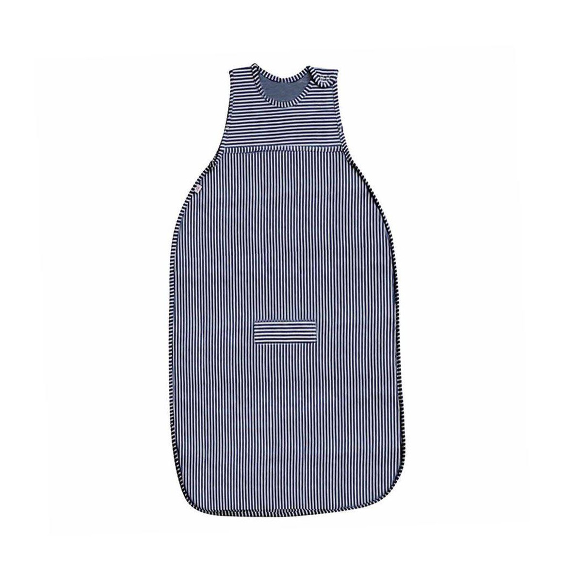 Merino Kids Go Go Sleeping Bag - All Seasons - Navy Stripe