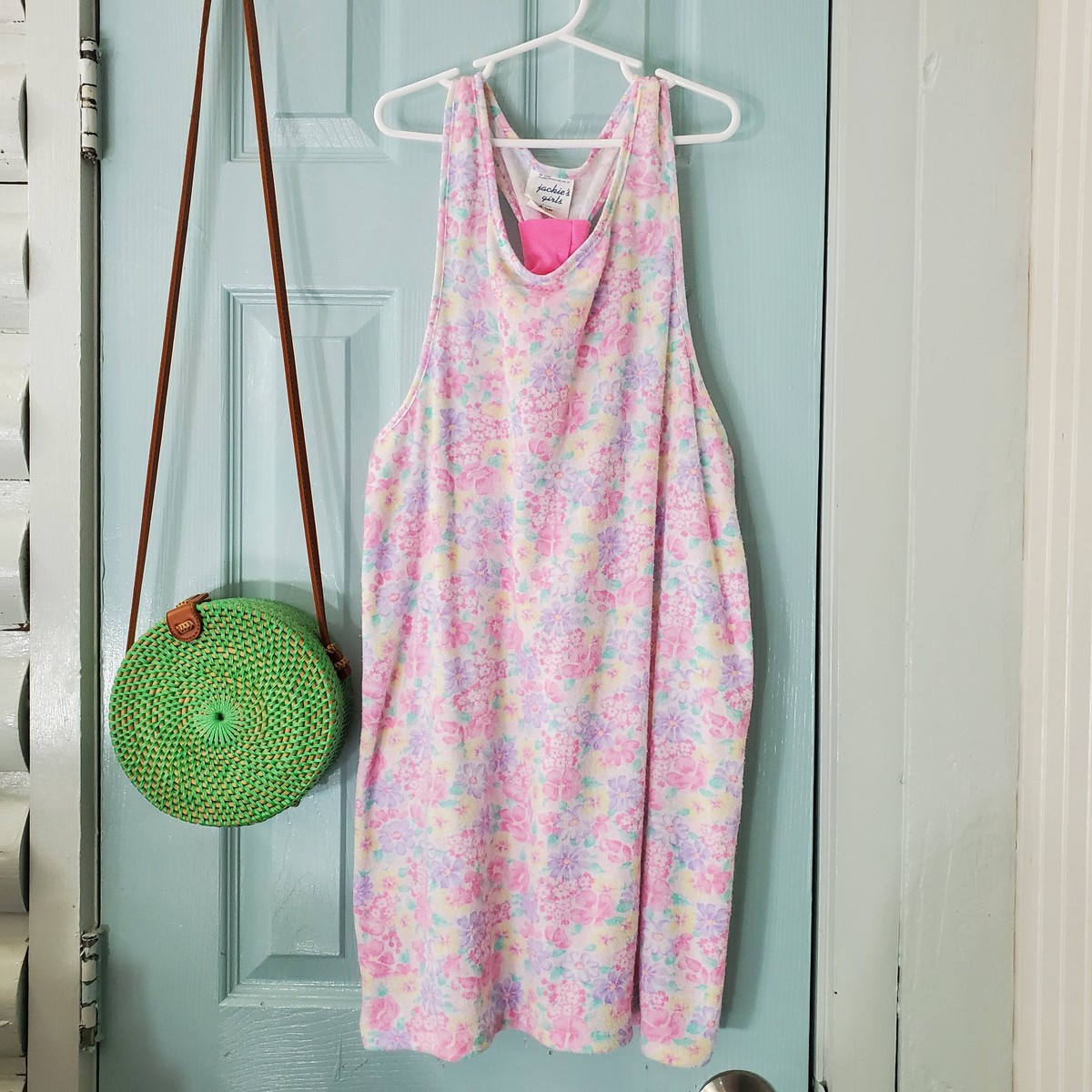 Vintage Terrycloth Floral Dress kids