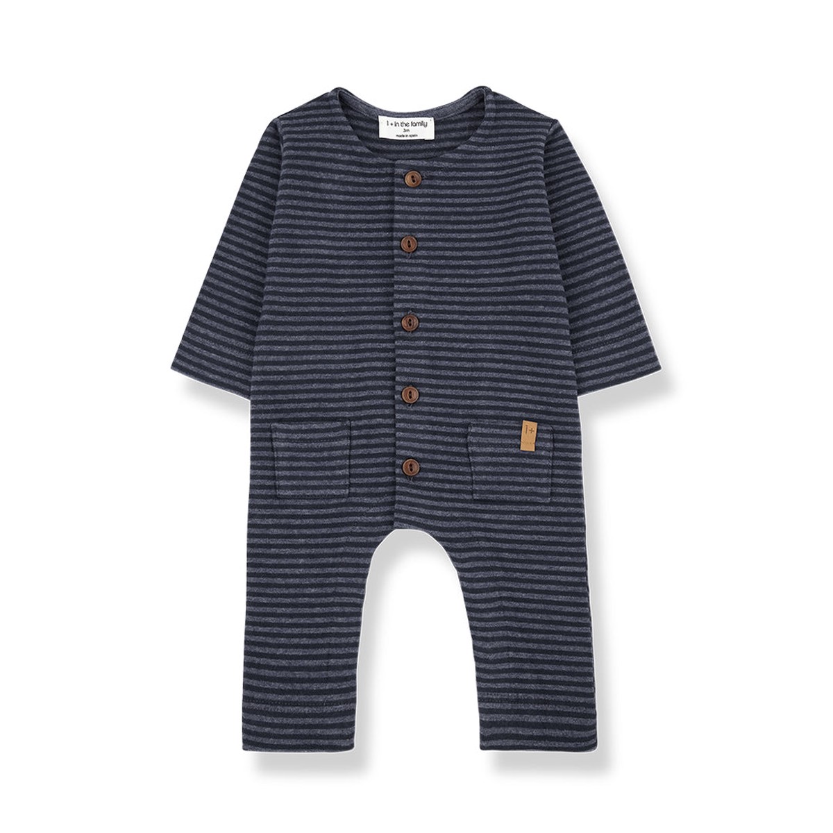 1 In The Family Albert Jumpsuit - Denim