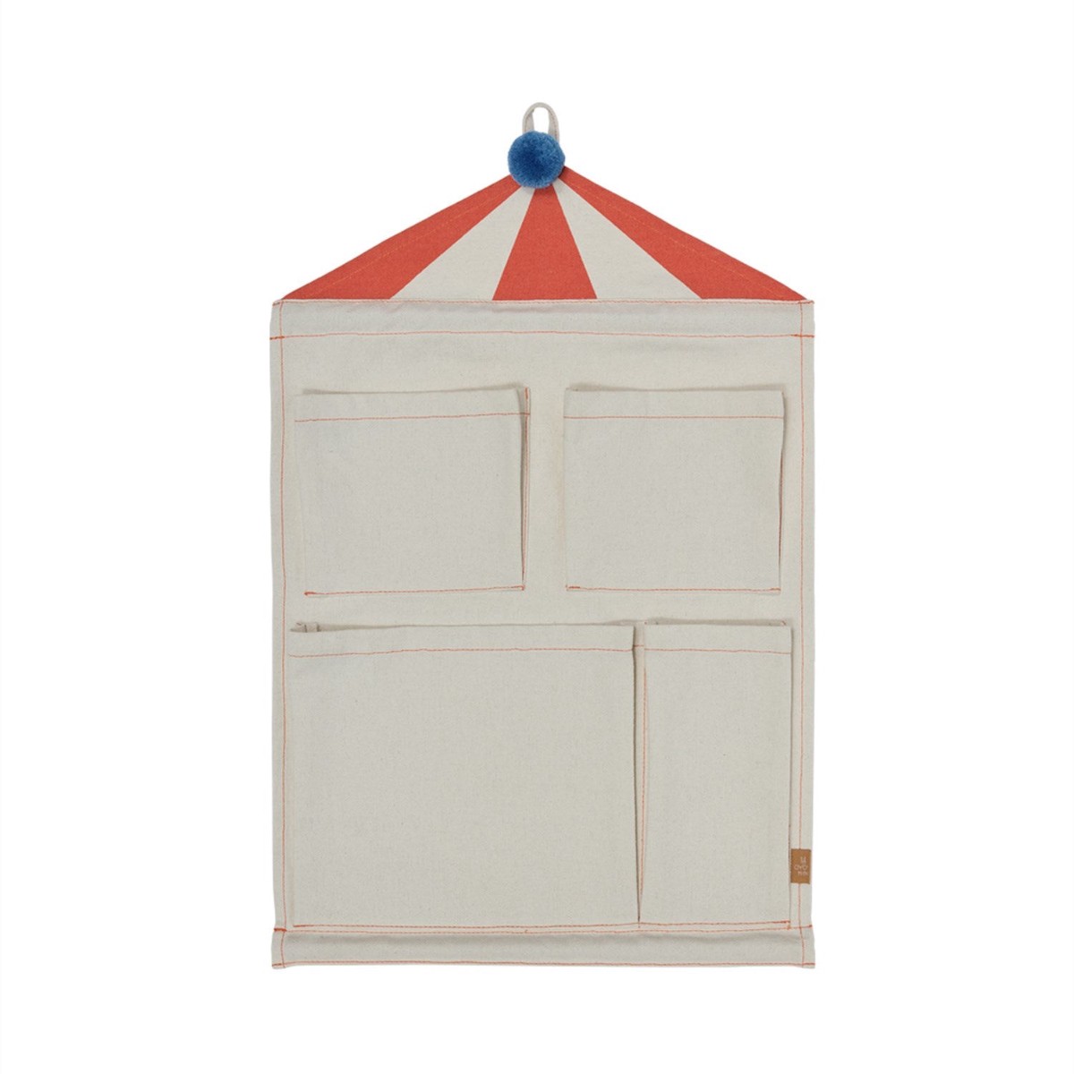 OYOY ClayRed Circus Wall Storage