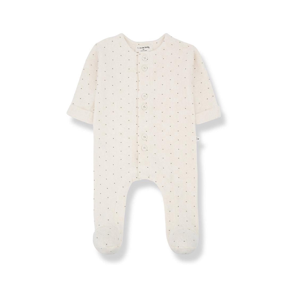 1 In The Family Adrien Jumpsuit wfeet - Beige