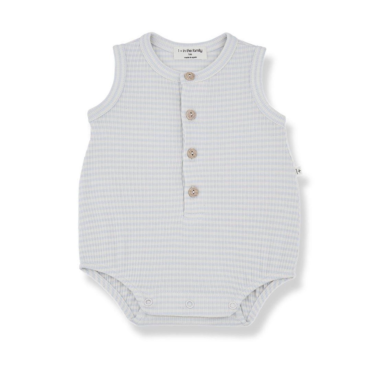 1 in the family Orfeo Romper - Misty Blue