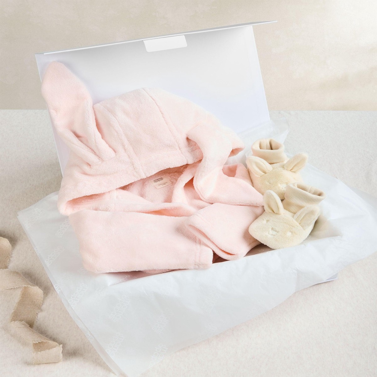 Bedtime Bunny Dressing Gown Slippers Gift Box