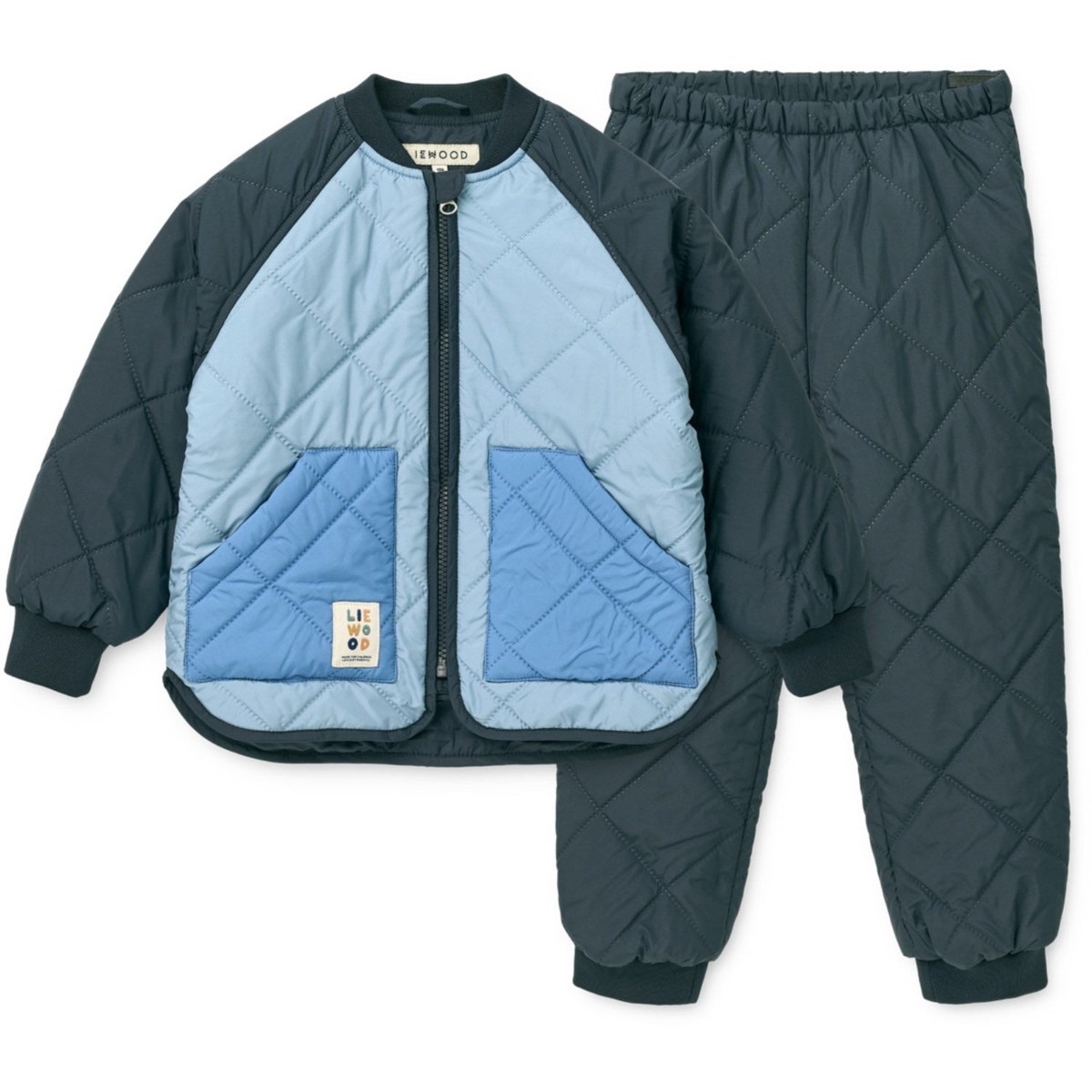 LIEWOOD Beach Blue Classic Navy Mix Zella Thermo Set
