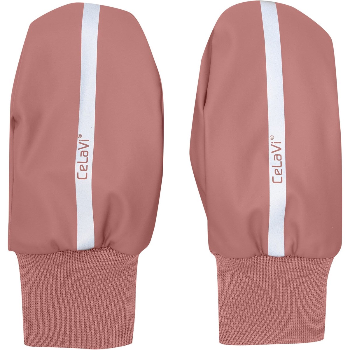 CeLaVi Brick Dust Pu Padded Mittens 2-4 y